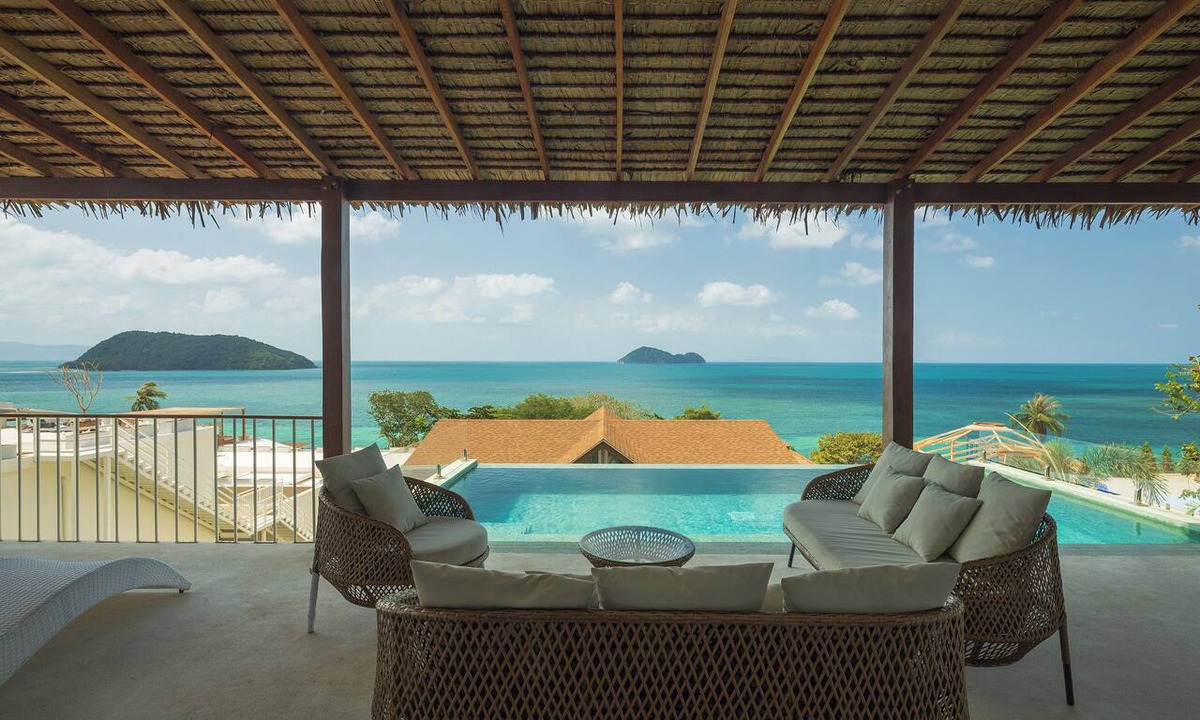 Haad Pleayleam House | 5BR SeaView Haven–Steps to Sand - Lonely Beach Luxury Villas