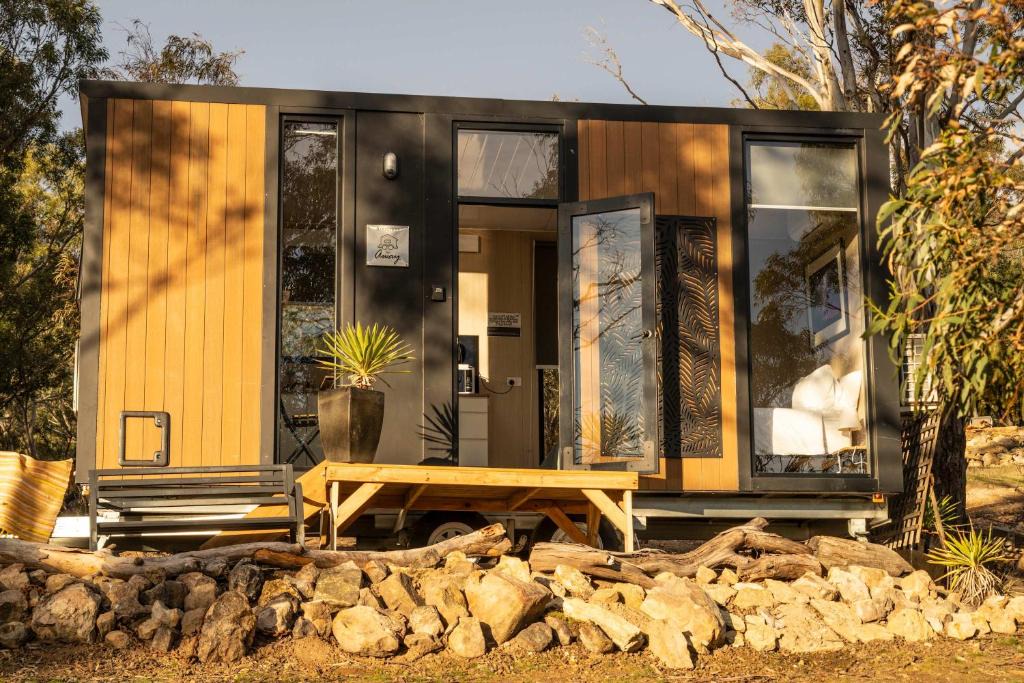 Granton House | Black Snake Sky Box by Tiny Away