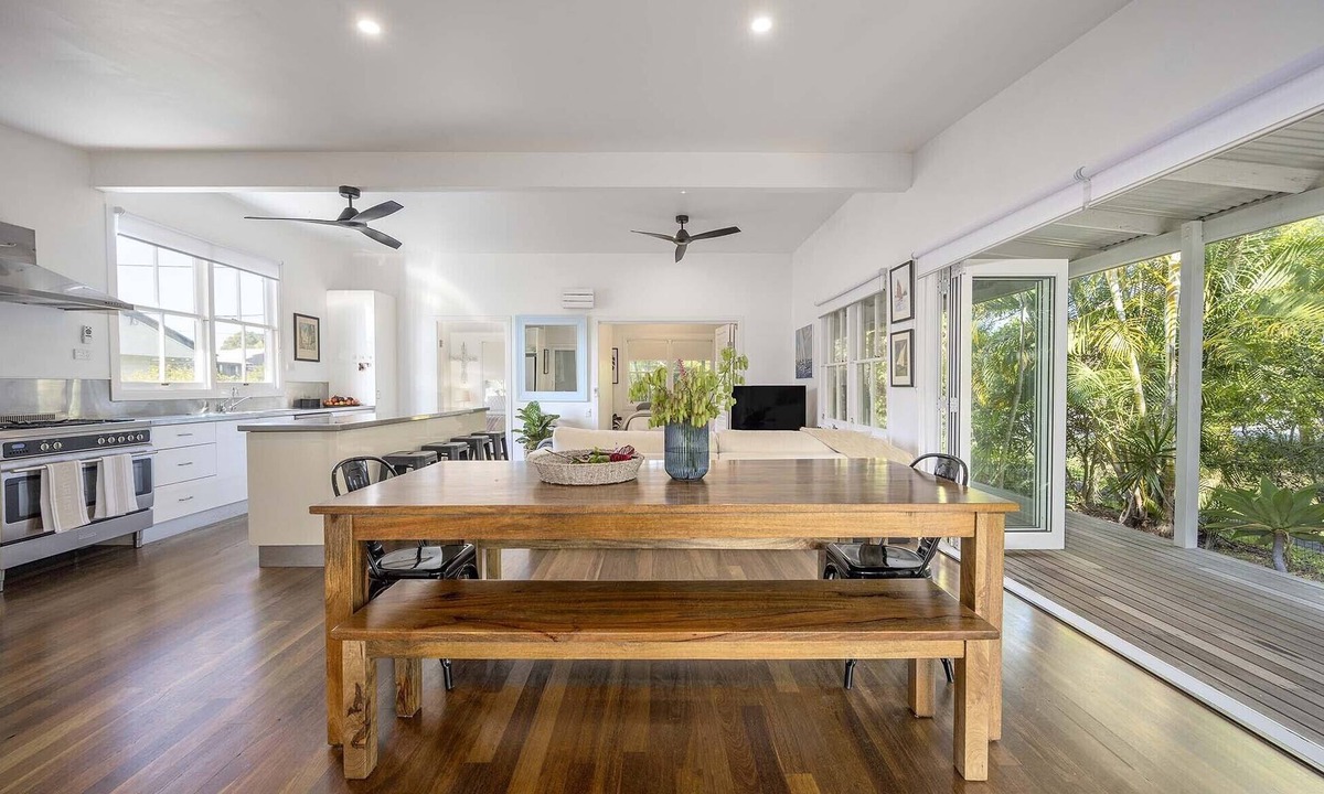 Brunswick Heads House | Bruns Pavilion -sleeps 10 (pet friendly) Central Brunswick Heads