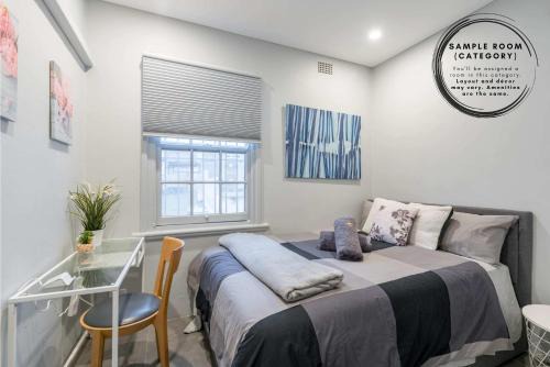 Surry Hills House | Chic Double Room - AC - Next to Central Station - Shared Bathroom