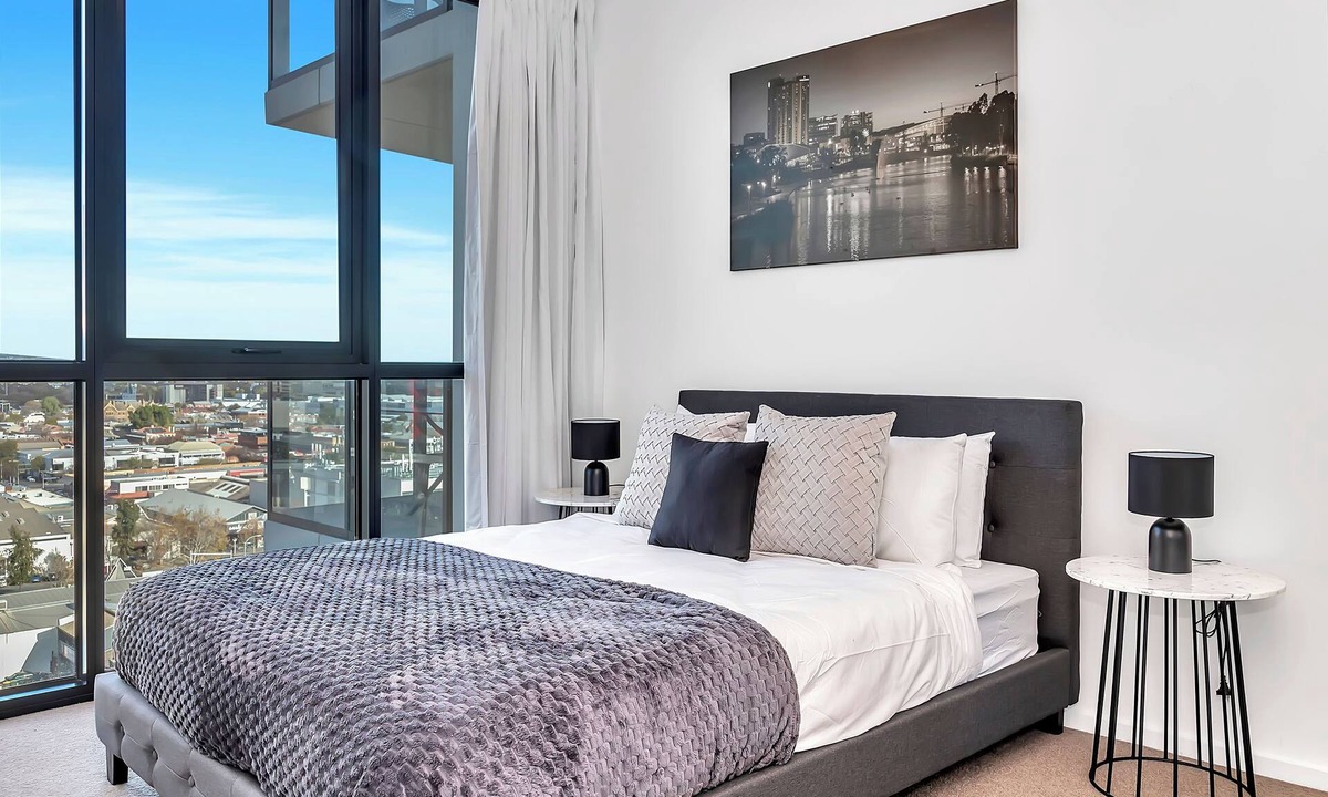 Adelaide Central Business District Apartment | Cityscape Haven - CBD retreat w/Hotel Amenities
