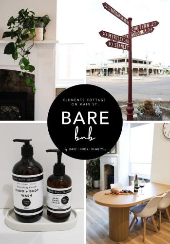 Beechworth Apartment | Clements Cottage on Main St. Bare bnb by Bare Body Beauty co.
