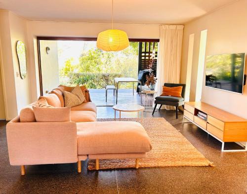 Twin Waters Apartment | Cosy Apartment at North Shore Village Twin Waters - Private Garden - 2 Min Walk to Beach & River