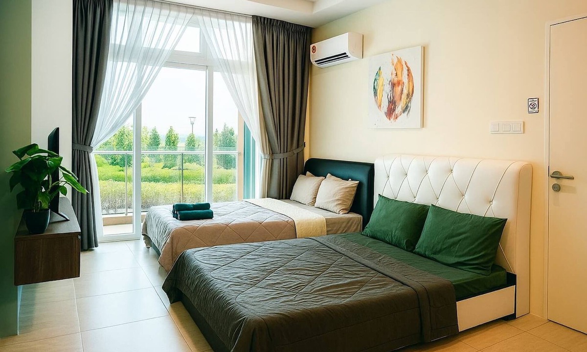 Kuching Apartment | Cozy City Big studio Riverine Diamond