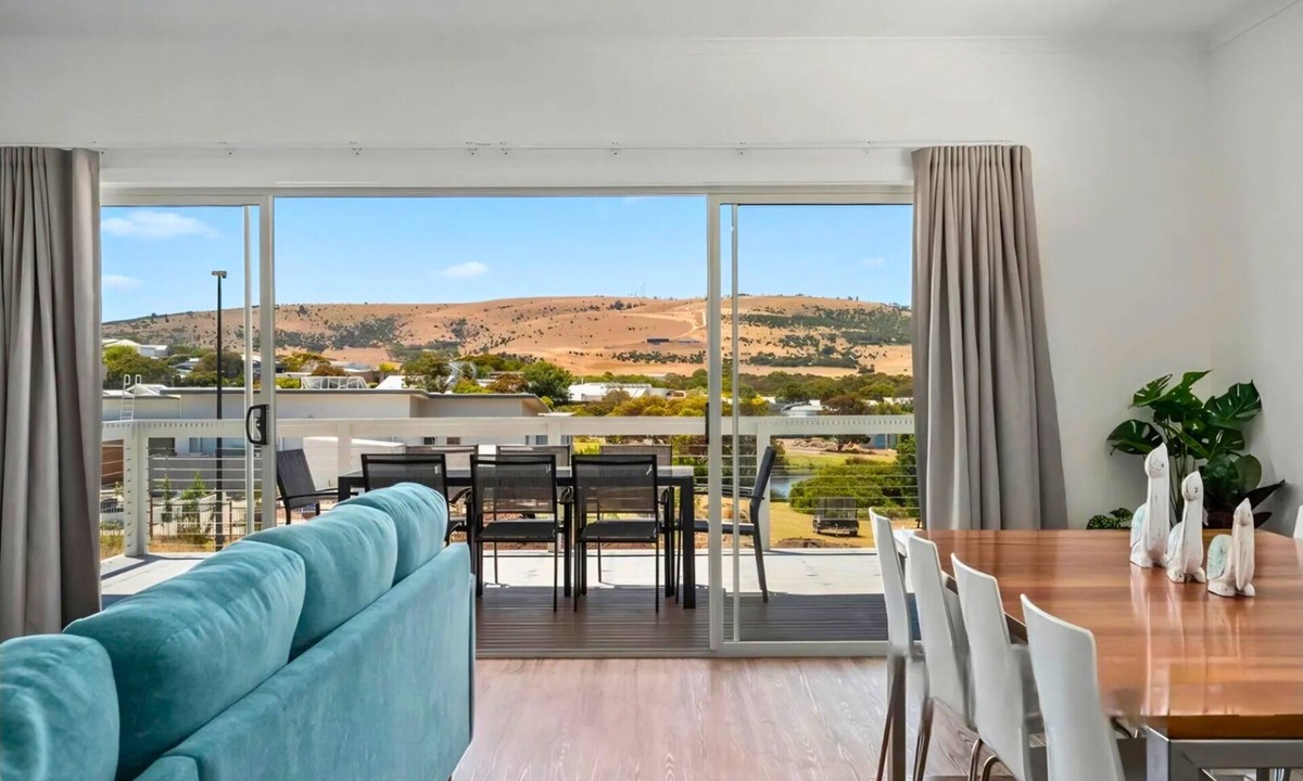 Hayborough House | Driftwood & Daydreams: Modern Coastal with Hillside Views & a Swim Spa