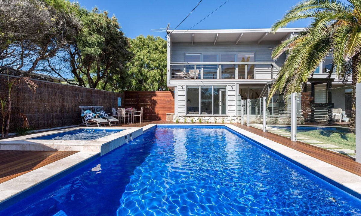 Blairgowrie House | Front Beach House, Blairgowrie - Large family friendly home, Pool Spa