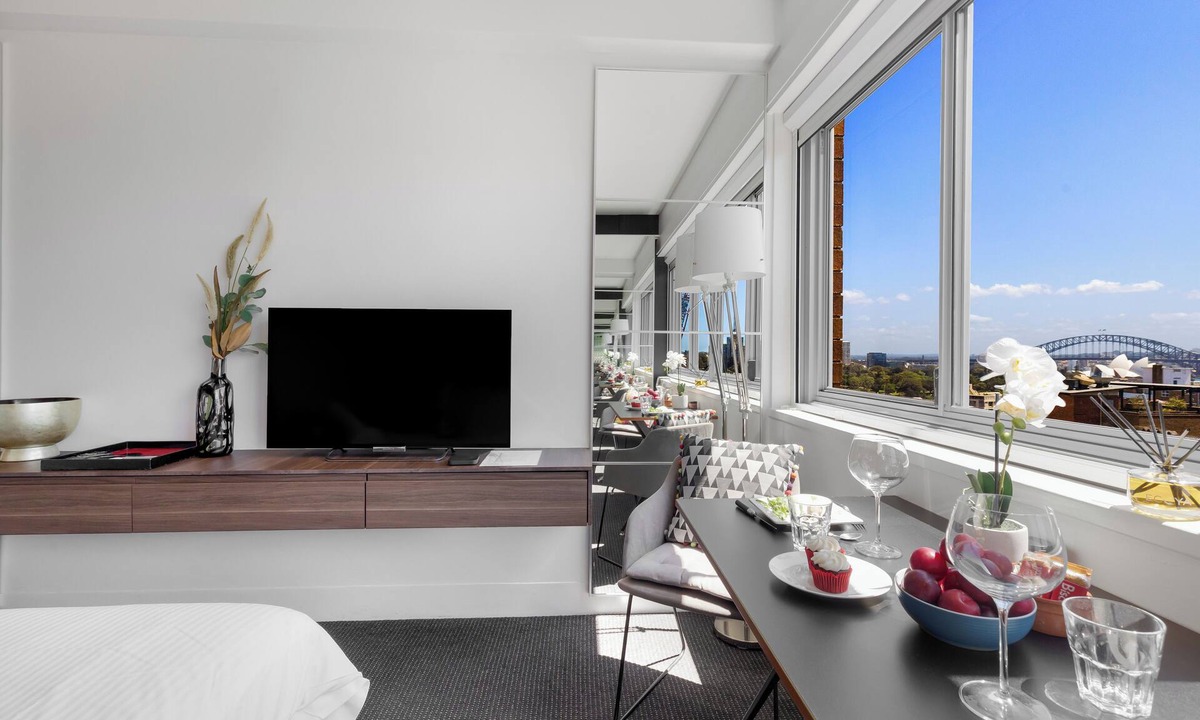 Elizabeth Bay Apartment | Harbourview Studio – Iconic Sydney Views from Potts Point