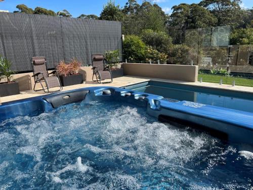 Mollymook Beach House | Kookaburra Heights - Heated Pool, Spa & Media Room