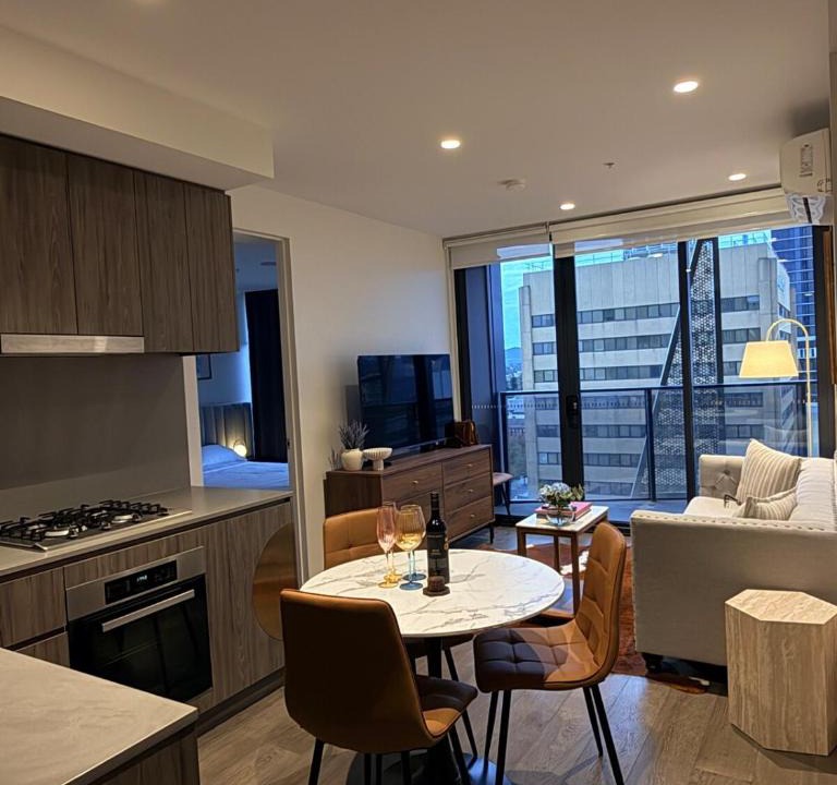 Adelaide Central Business District Apartment | Luxury CBD Retreat with Skyline Views
