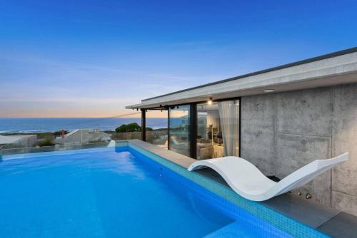 Ocean Grove House | Luxury Coastal Escape pool, sauna, cinema, views