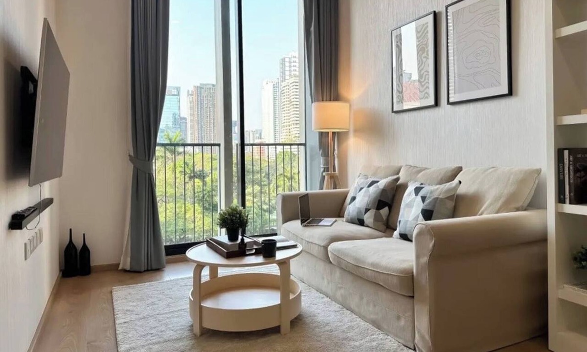 Khlong Toei Nuea Apartment | Luxury five star Condo Asoke Sukumvit, Downtown area, one large bed room