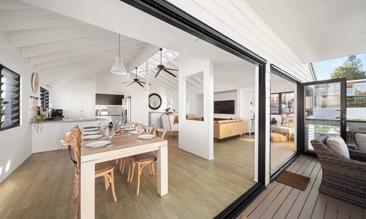 Moffat Beach House | Moffat Beach Abode—Pet-friendly Escape by the Sea