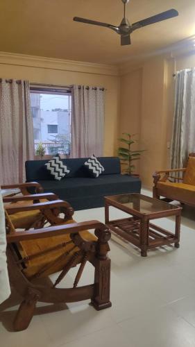 Kolhapur Apartment | Nabhya Homestay Spacious 3BHK Family Flat Kolhapur