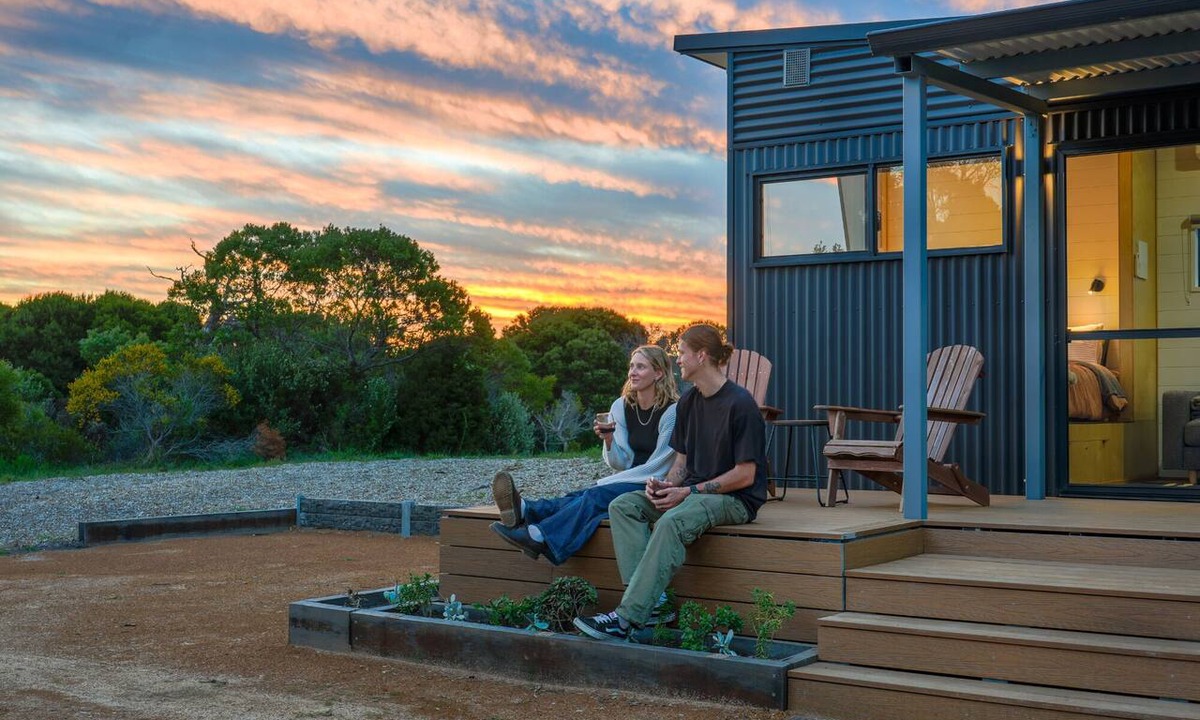 Pink Lake Cabin | Nine77 - Tiny Home Retreat