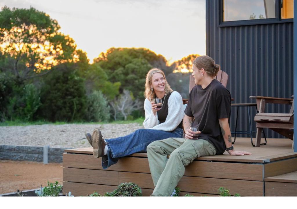 Pink Lake House | Nine77 - Tiny Home Retreat