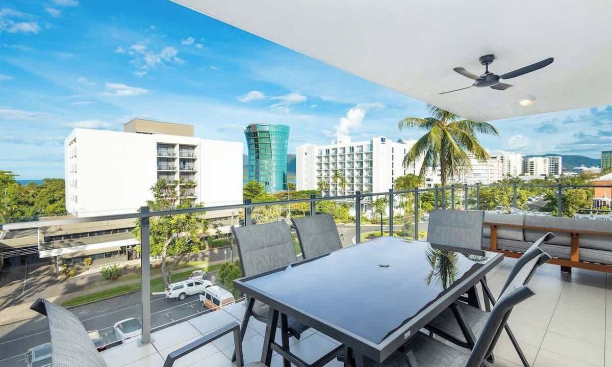 Cairns Apartment | Panorama Cairns—City & Coastal Views with Pool