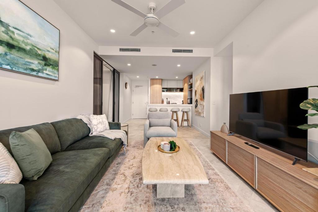 Brisbane Central Business District Apartment | Queens Wharf 3BR Apt with 2 Parking