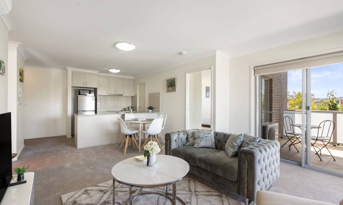Franklin Apartment | Relaxed 2BR, 2BTH Apartment with Balcony & Parking
