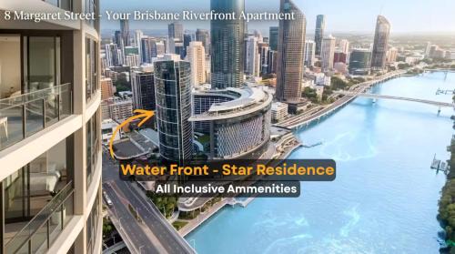 Brisbane Central Business District Apartment | Star WaterView - All Inclusive Sleep 4 - Resort Access - Gym Pool Sauna Spa