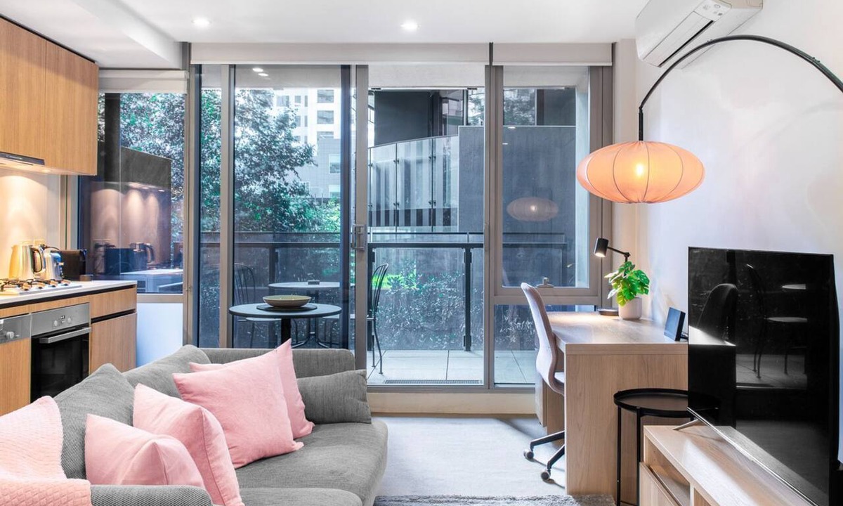 South Yarra Apartment | Stylish South Yarra Stay | Pool & Wellness Perks
