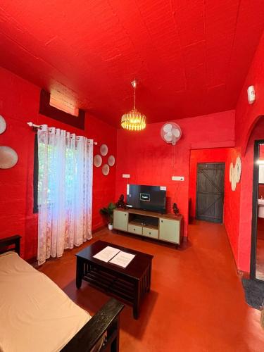 Kidanganad House | The Tomato Stay - A Unique Red House in Nature