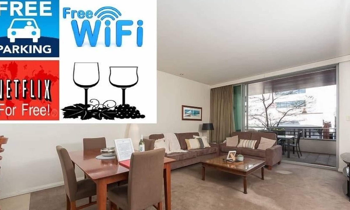 West Perth Apartment | TRANQUIL FULLY AIRCON FREE WIFI NETFLIX WINE PARK