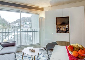 Comfortable studio for 4, fully equipped kitchen in Barèges