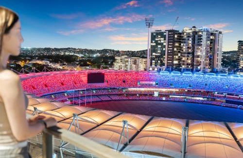 Kangaroo Point Apartment | 12th floor Stadium View -2BR-Free Parking-CBD