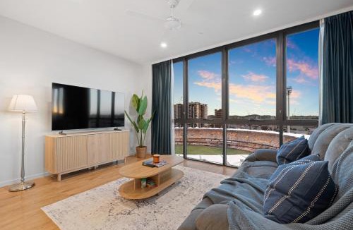 Kangaroo Point Apartment | 12th floor Stadium View -2BR-Free Parking-CBD