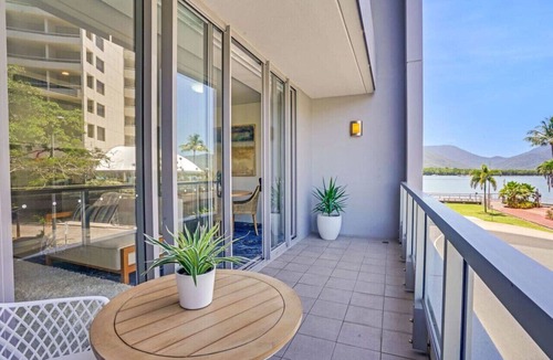 Cairns Central Business District Condo | 219 Harbour Lights| Waterfront Escape in Cairns | Pool + Balcony