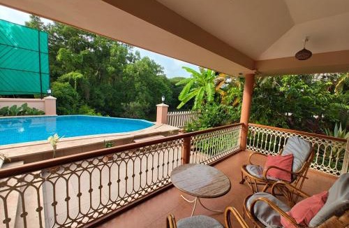 Majorda Villa | 4BHK Riverfront Oasis with Infinity Pool