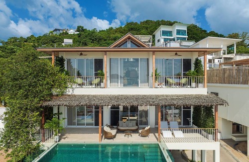 Haad Pleayleam House | 5BR SeaView Haven–Steps to Sand - Lonely Beach Luxury Villas