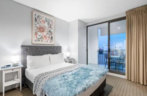 Perth Central Business District Apartment | 708 Enchanting Urban CBD Oasis 1BR & Balcony