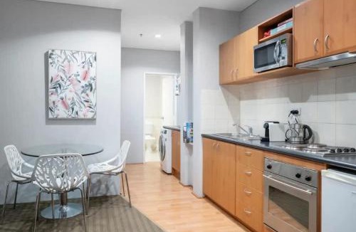 Perth Central Business District Apartment | 708 Enchanting Urban CBD Oasis 1BR & Balcony