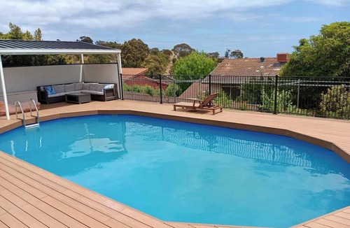 Seaview Downs House | ADELAIDE SUNSET POOL HIDEAWAY | Seaview Downs 4BR | Pool, Views, Sleeps 14, Pet Friendly