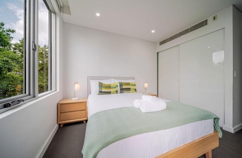Waterloo Apartment | Airy Waterloo Apartment with Pool & Gym Access