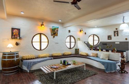 Malavalli Villa | Alaya Stays Hobbit Woods 4-BHK Pet-Friendly Villa with Gazebo and Terrace