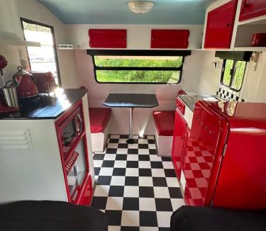 Crescent Head Other | Alice & Elvis, Crescent Head, Retro Caravans with Deck, Bathroom & Outdoor Bath in a Bush Setting near the Beach