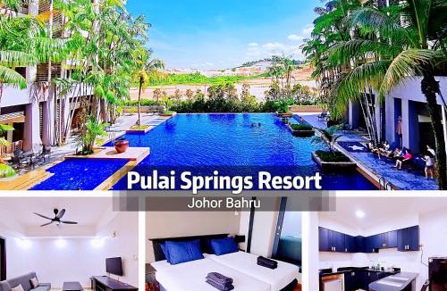Pulai Apartment | 【Amazing】Pool View 2BR Suite @ Pulai Springs Resort