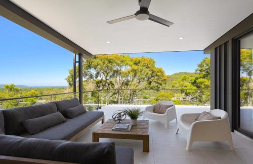 Horsfield Bay House | Aquilae-Waterfront Property Horsfield Bay -firepit,late check out