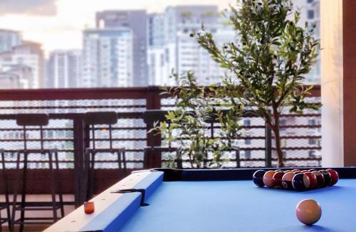 Mont Kiara Apartment | Arcoris SoHo by WeStay Hosting, Exclusive Private Balcony
