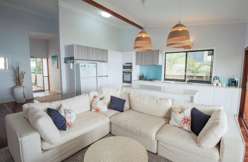 Brisbane Waterfront House | BANYANDAH WATERS BEACH HOUSE! Private inground Pool with stunning ocean views!