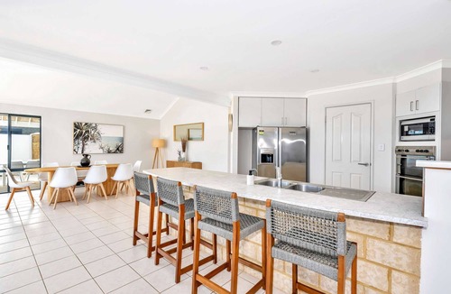 Halls Head House | Beachfront Bliss - 5BR Luxury Retreat with Private Pool and Direct Beach Access