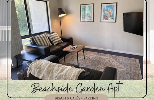 Scarborough Apartment | Beachside Garden Apt Beach Scarborough with Parking