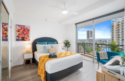 Surfers Paradise Apartment | Bellagio@Chevron, Luxe, 2 Bedroom Apartment in the Heart of Surfers Paradise!