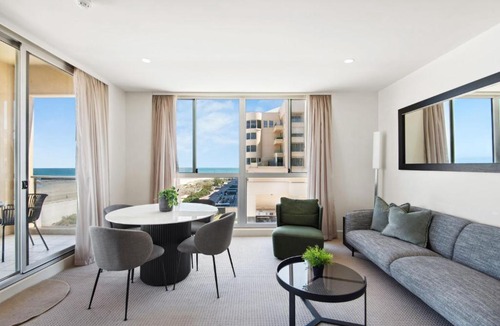 Glenelg Apartment | Belle Escapes - Beachfront Balcony Glenelg