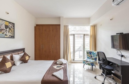 Koramangala 3 Block Apartment | BluO Studio Koramangala - Terrace Garden, Parking