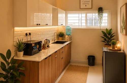 Nandi Hills House | Boho 3bhk - clay and stone nandi with pool