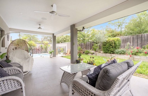 Curtin Apartment | Charming 4-Bed Getaway with Pool & Garden Oasis