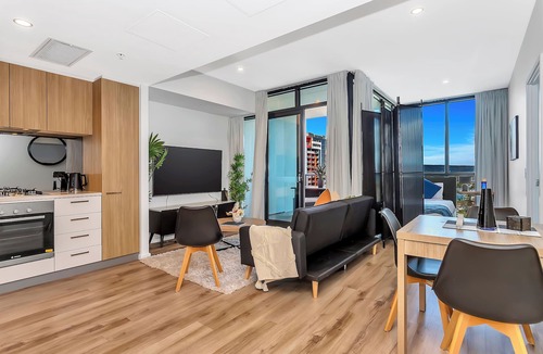 Adelaide Central Business District Apartment | Cityscape Haven - CBD retreat w/Hotel Amenities